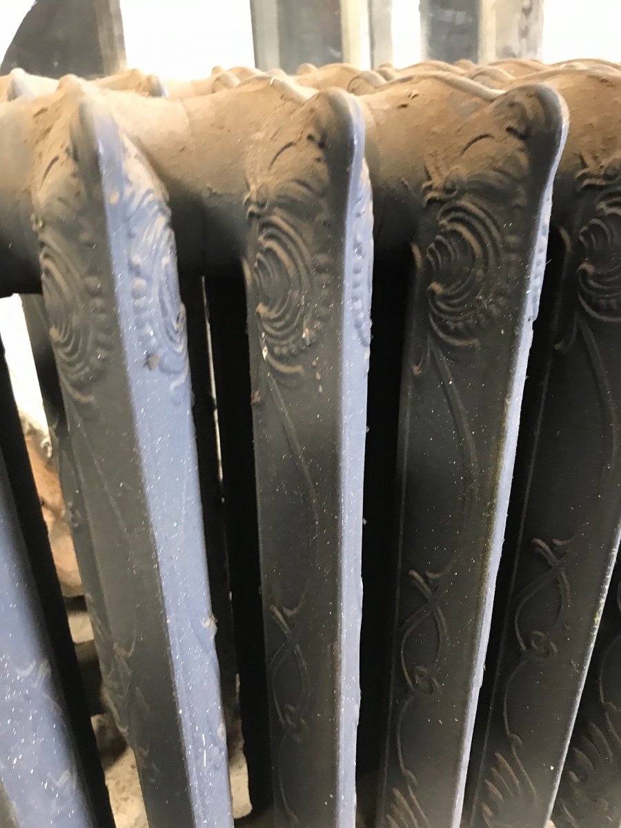 Flower Radiators On Cast Iron Feet-photo-1