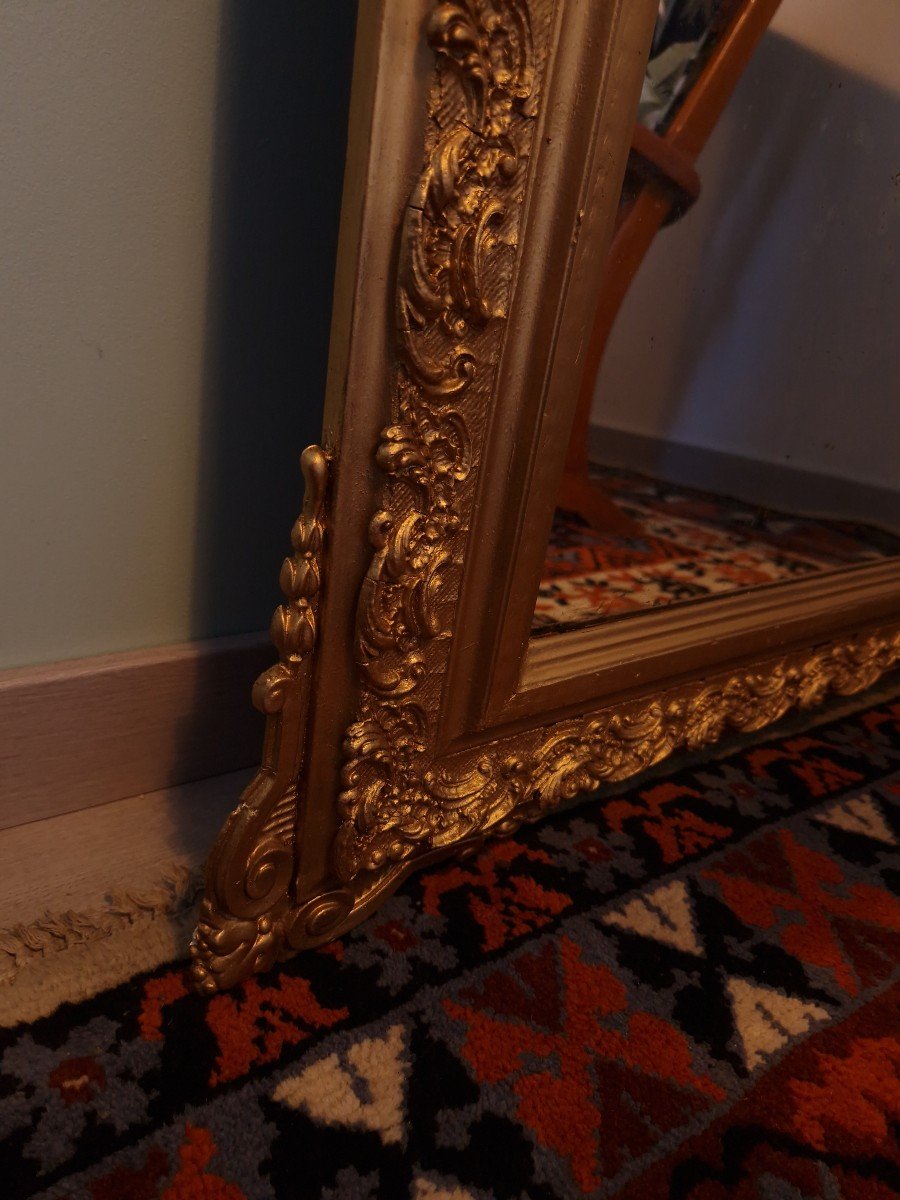 Golden Napoleon Mirror H130 Cm-photo-6