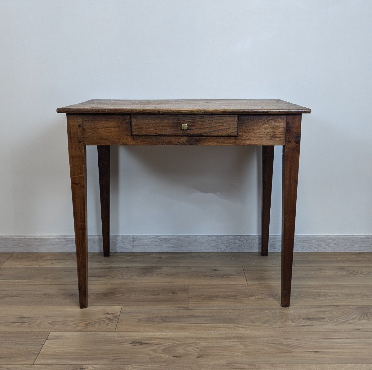 Ancienne Table De Campagne En Bois Massif