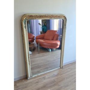 Mirror Louis Philippe Shabby Chic H139*106 Cm
