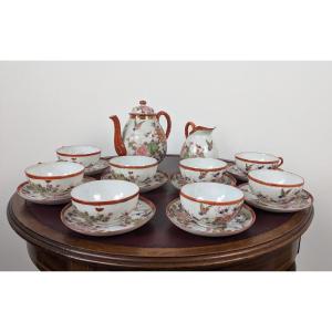 18 Piece Fine Ceramic Tea Set From Japan