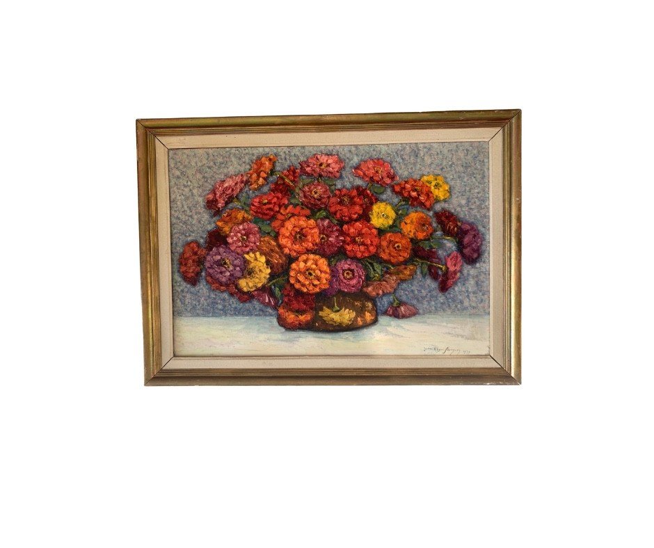 Jean René Sourgen Les Zinnias 1939