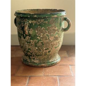 Castelnaudary Lemon Tree Pot, 19th Century. XXl