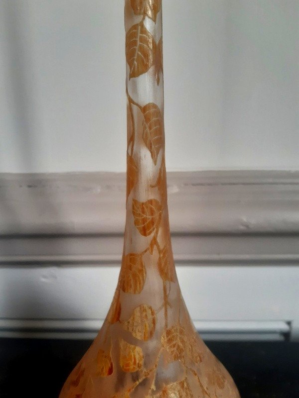 Vase Soliflore Daum Nancy Art Nouveau-photo-3