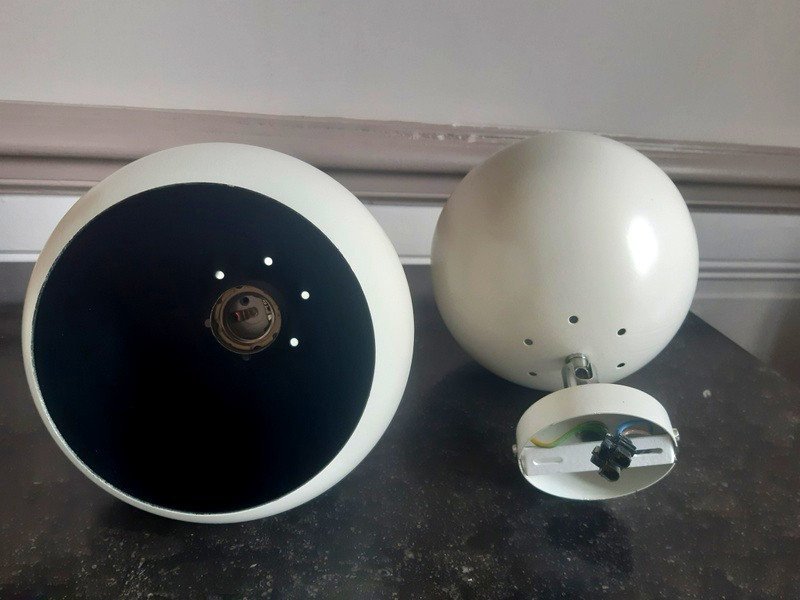 Koch Lowy Pour Omi 2 Appliques Plafonniers Suspensions Spots Lampes Oeuf Boule Space Age Design années 70