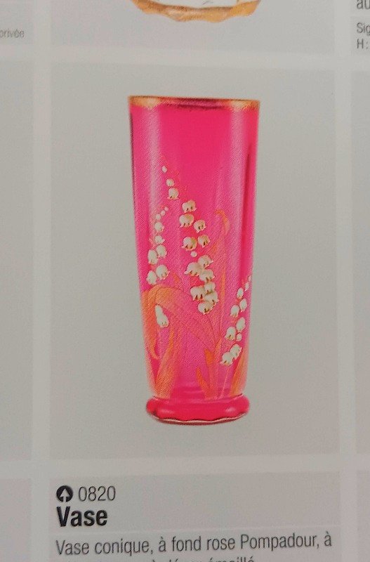 Superbe Vase Legras Montjoye Au Muguet Art Nouveau-photo-8