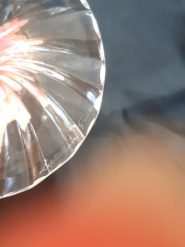 Lalique service de verres " Rambouillet "-photo-3