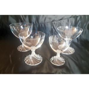 Lalique service de verres " Rambouillet "