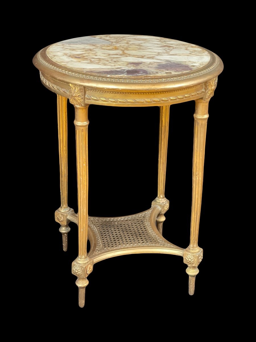 Pair Of Pedestal Tables-photo-3