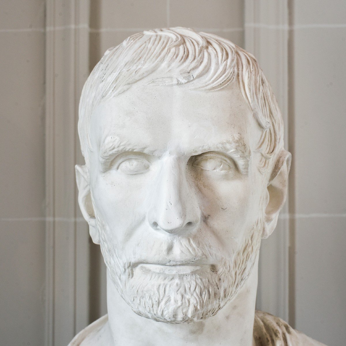 Impressive Bust Of Roman Emperor (brutus Capitolin)-photo-3