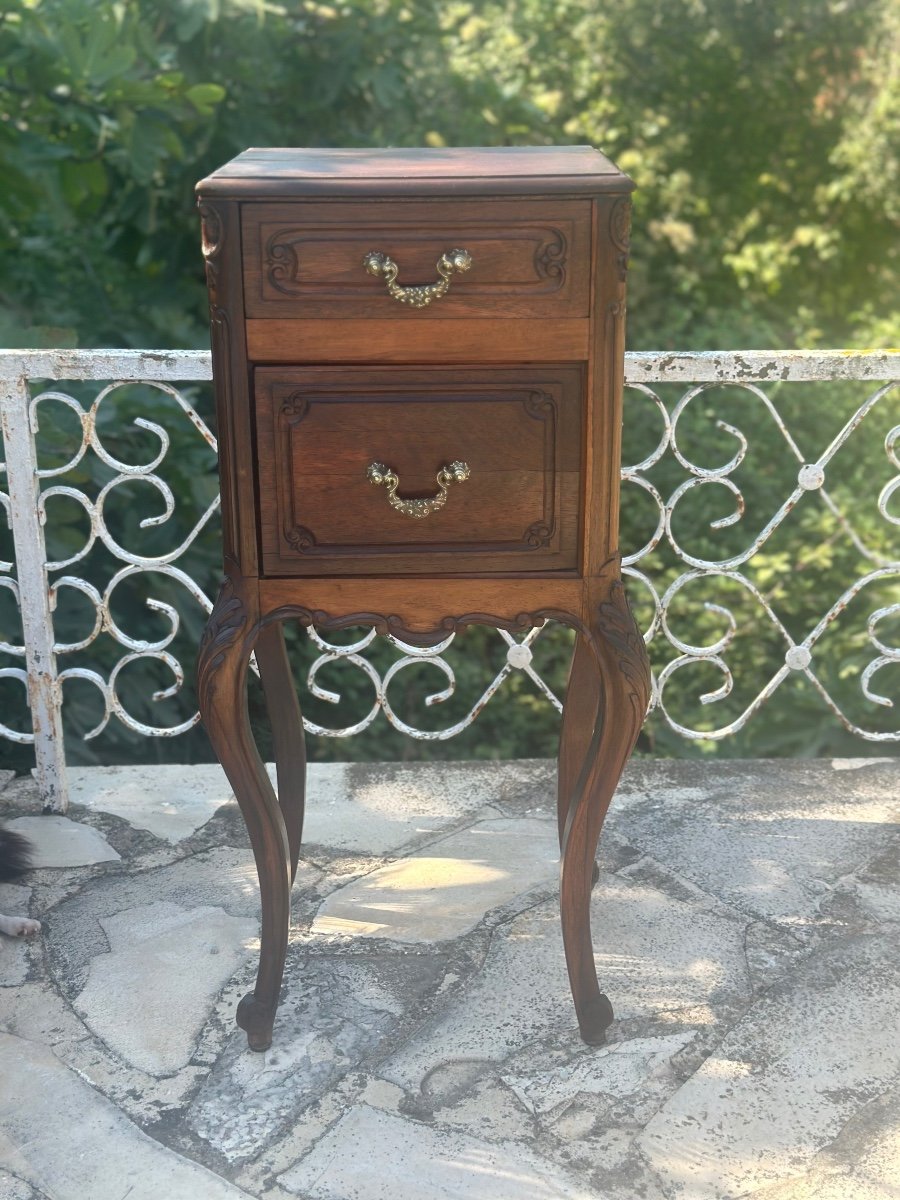 Elegant Small Louis XV Style Flying Table In Rosewood From The 19th Century -photo-7