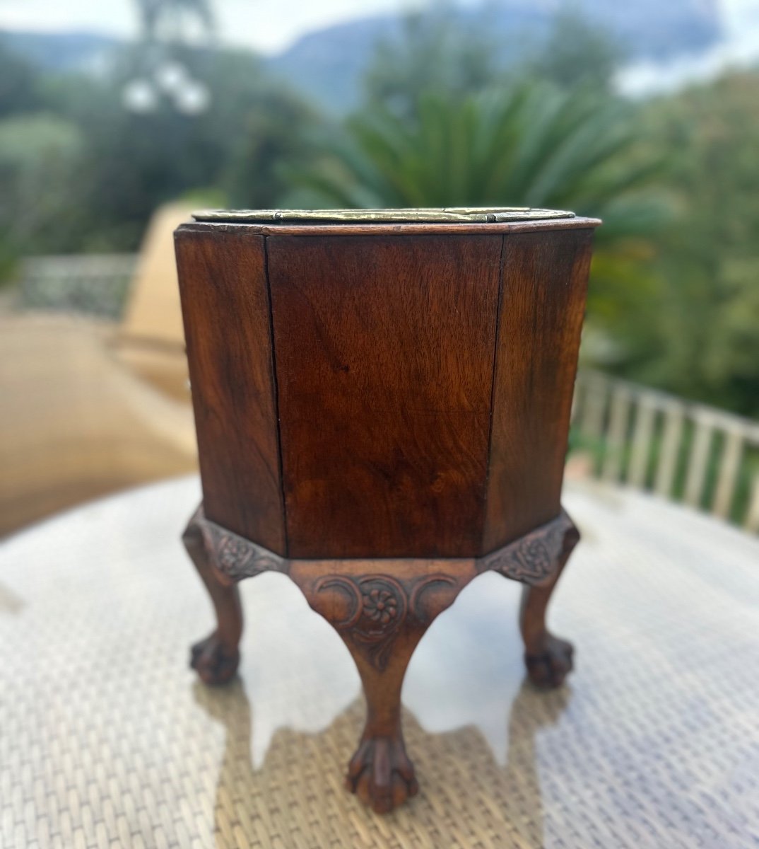 Magnificent 19th Century Mahogany Wine Cooler -photo-6