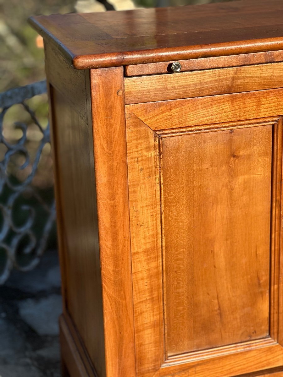 Charming Little Cherrywood Buffet From The 19th Century -photo-2