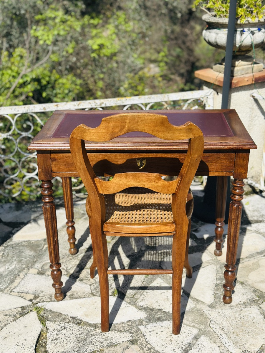 Bureau Plat époque Restauration XIX Eme Siècle -photo-4