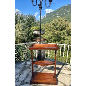 Small Mahogany Pocket Table, 19th Century 