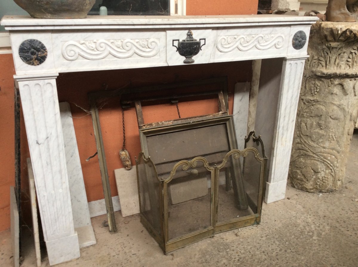 Marble Fireplace Late 18th