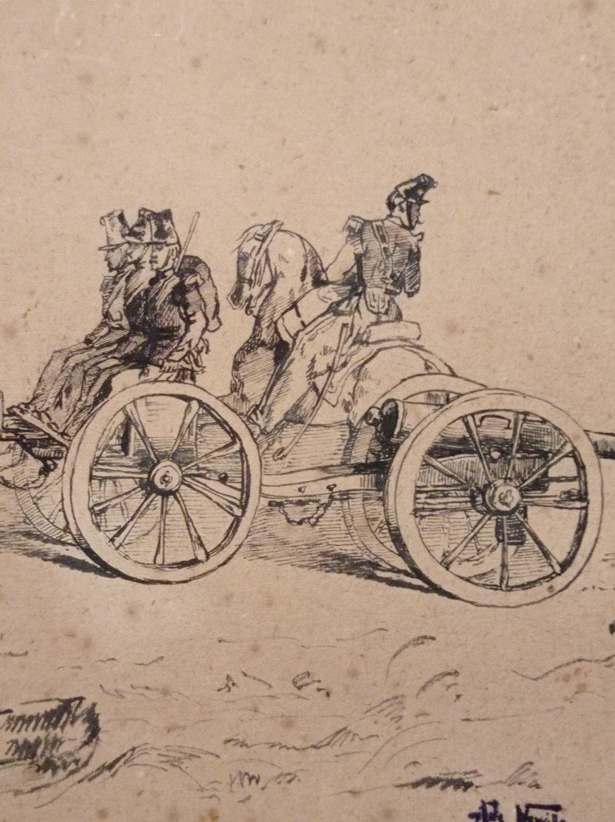 Drawing By Alphonse De Neuville  -photo-4