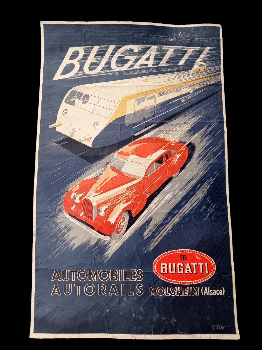 Bugatti Poster