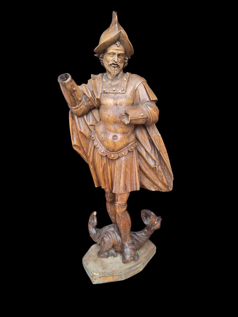 Statue Of Saint George Around 1600