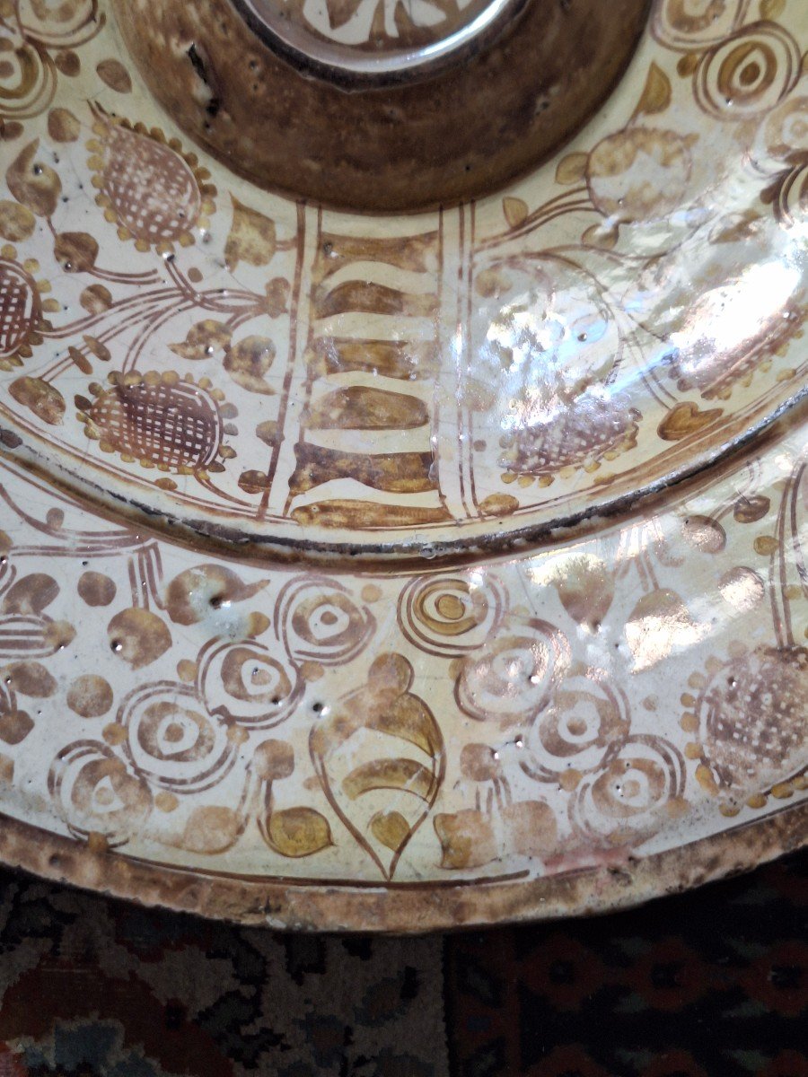 16th Century Hispano-moorish Dish-photo-4