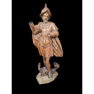 Statue Saint Georges Vers 1600