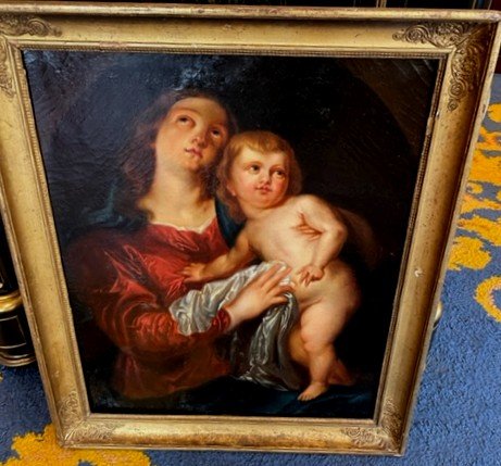 Tableau Vierge à l'Enfant