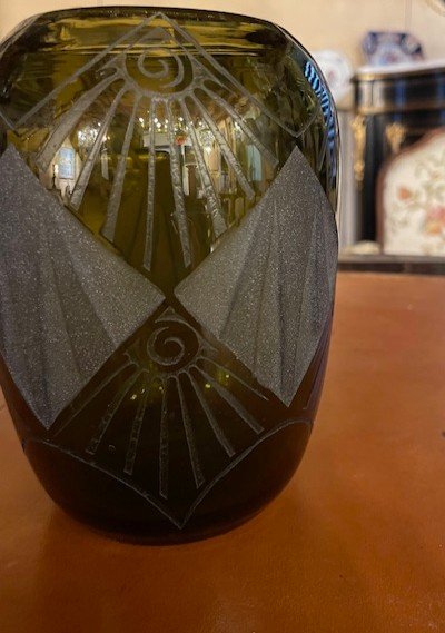 Art Deco Vase By Legras-photo-2