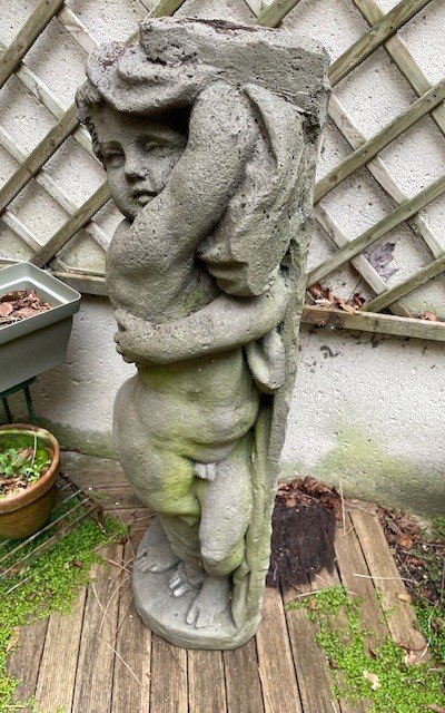 Statue De Jardin Cherubins-photo-2