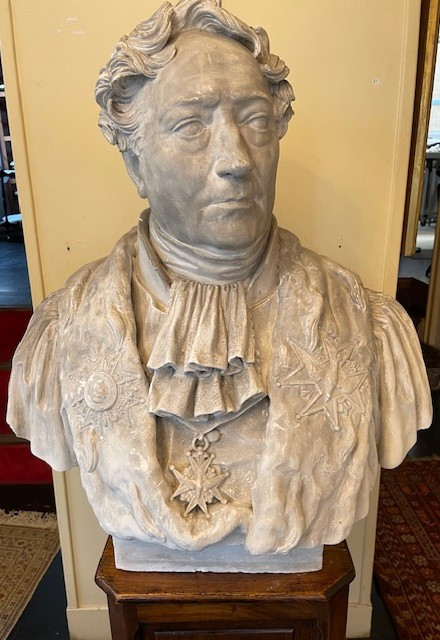 Plaster Bust 