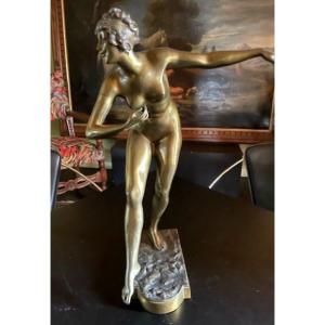 Bronze Sculpture Of The Dancer