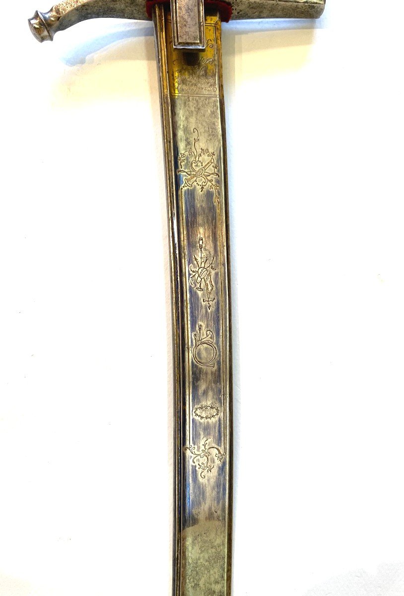 Officer's Saber Of The 6th Regiment Of Horse Hunters-photo-2