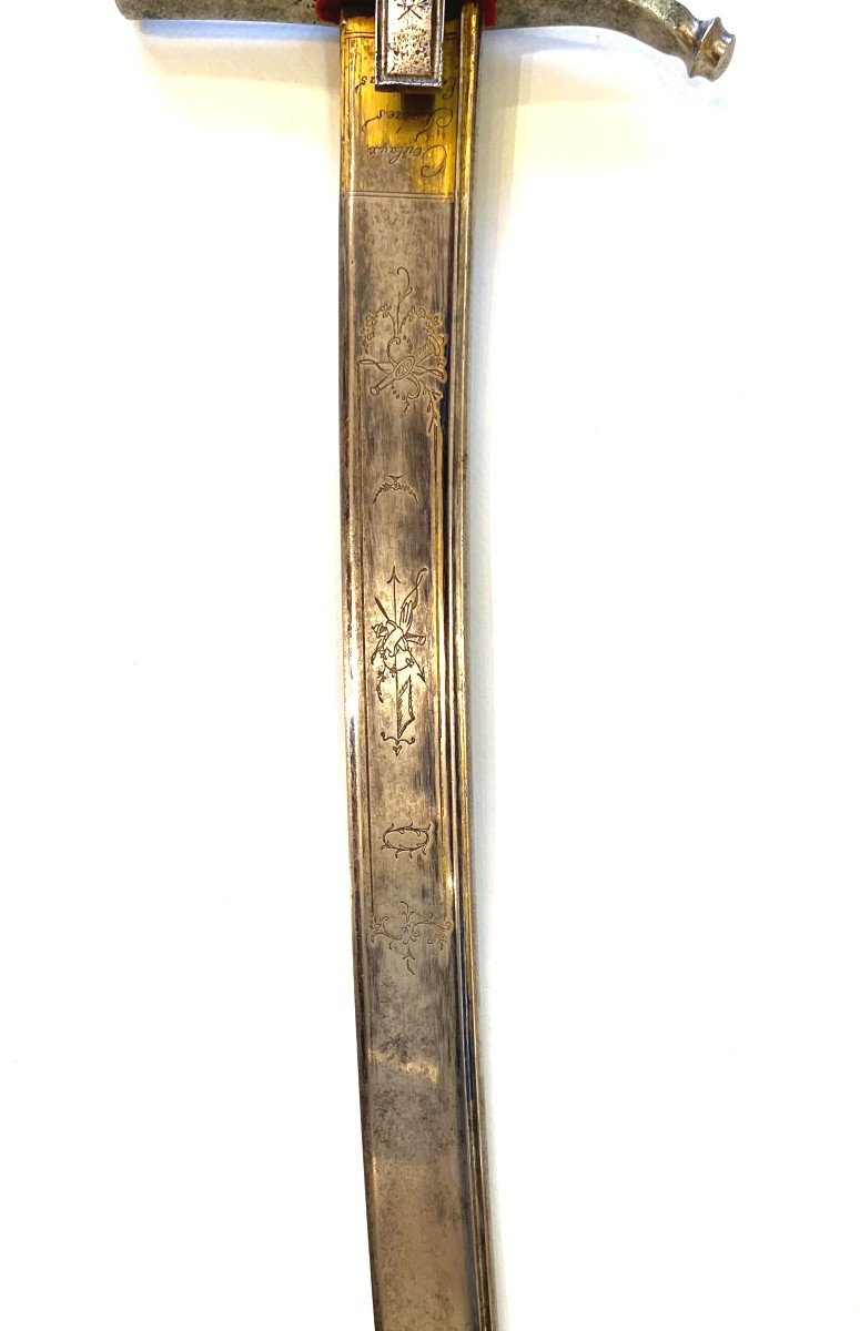 Officer's Saber Of The 6th Regiment Of Horse Hunters-photo-3