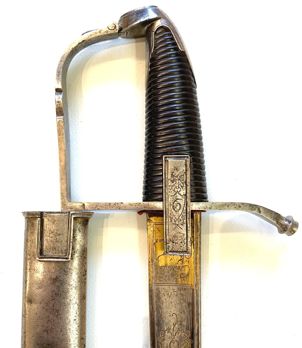 Officer's Saber Of The 6th Regiment Of Horse Hunters