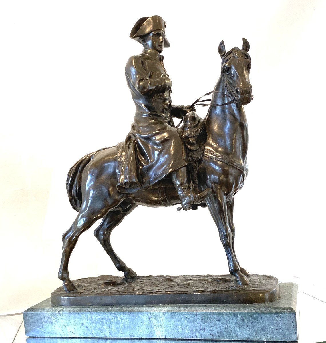 Equestrian Bronze Of Napoleon