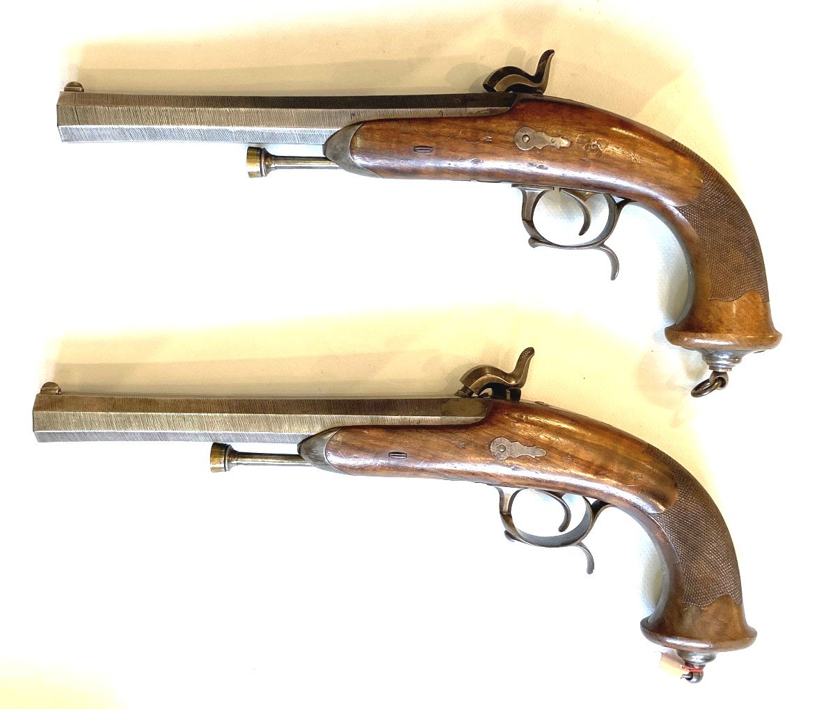 Paire De Pistolets d'Officier Mle 1833, 2ème Type-photo-3