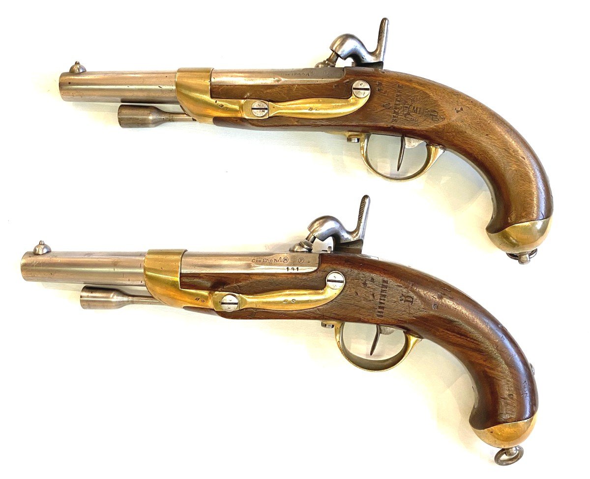 Pair Of Pistols 1822 Tbis.-photo-2