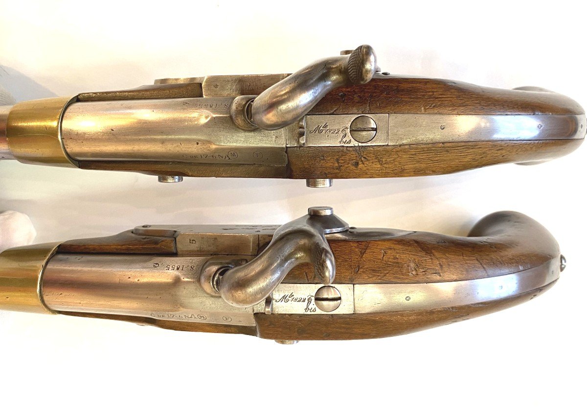 Pair Of Pistols 1822 Tbis.-photo-3