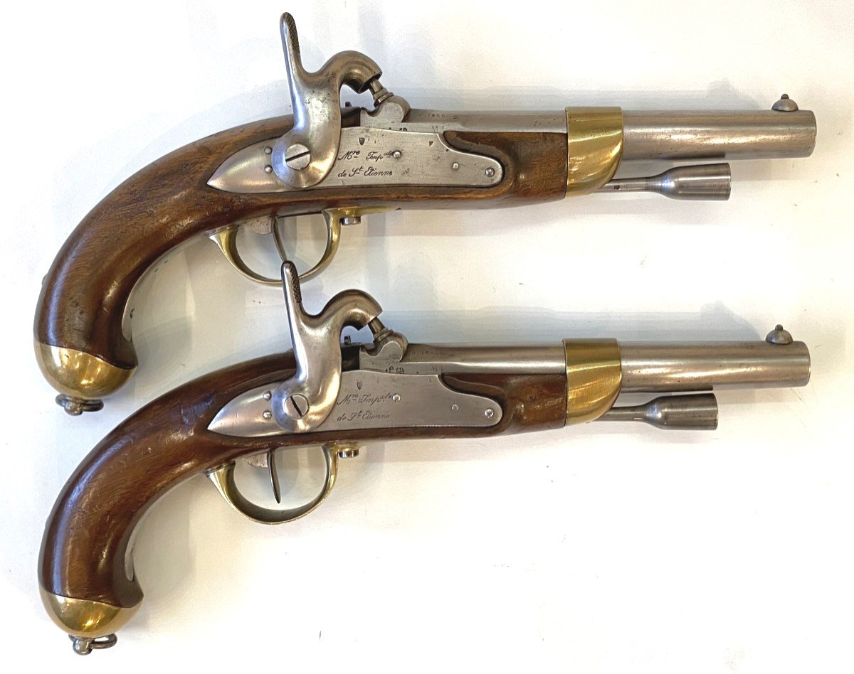 Pair Of Pistols 1822 Tbis.