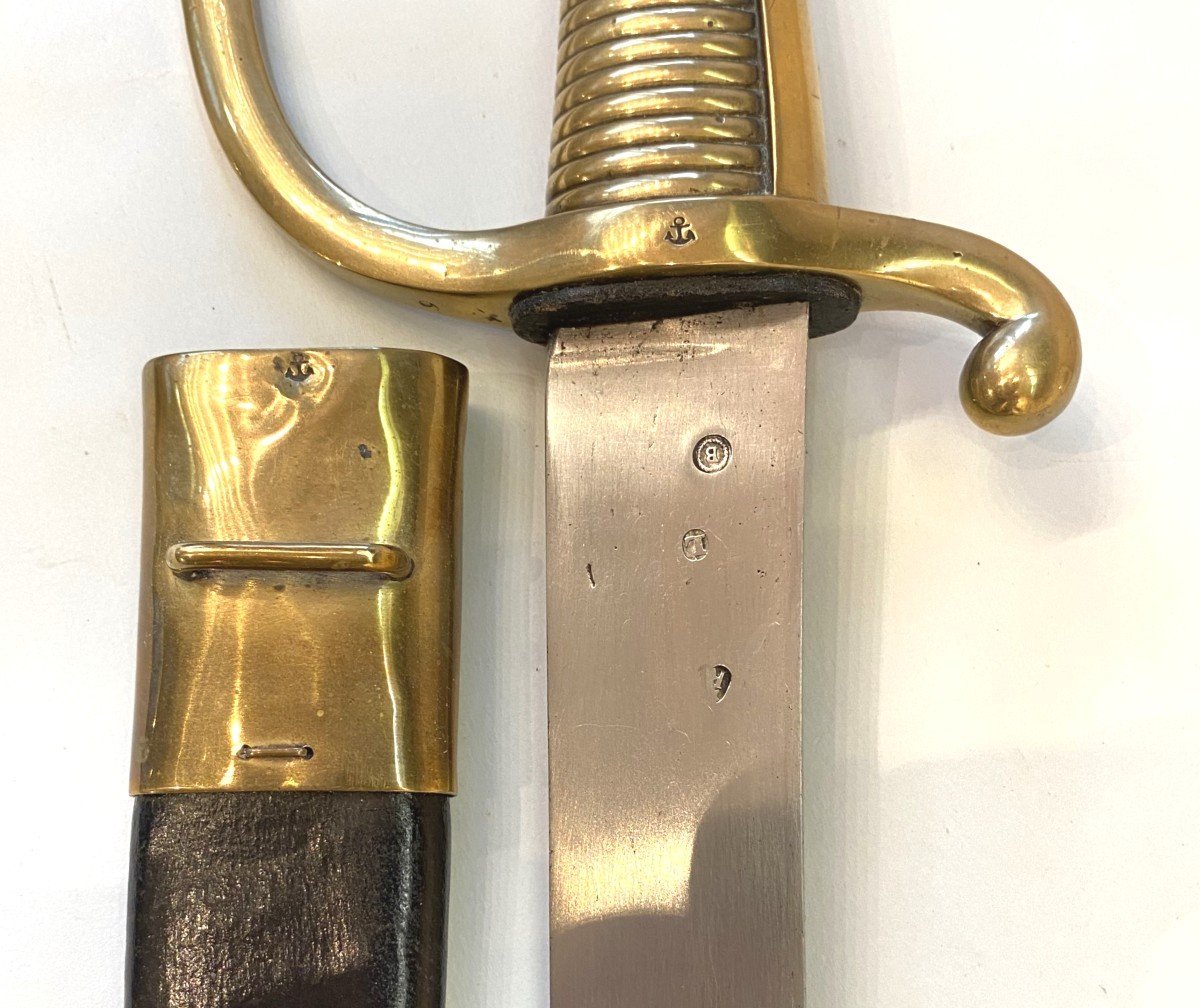 Sabre Briquet De Marine Mle An XI-photo-3