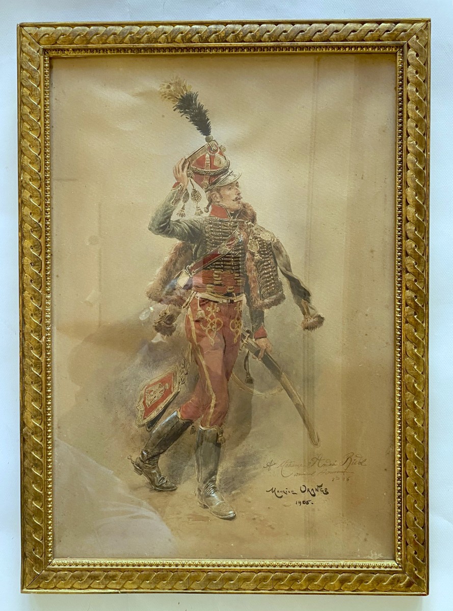 Maurice Orange : Hussard Du 7ème.