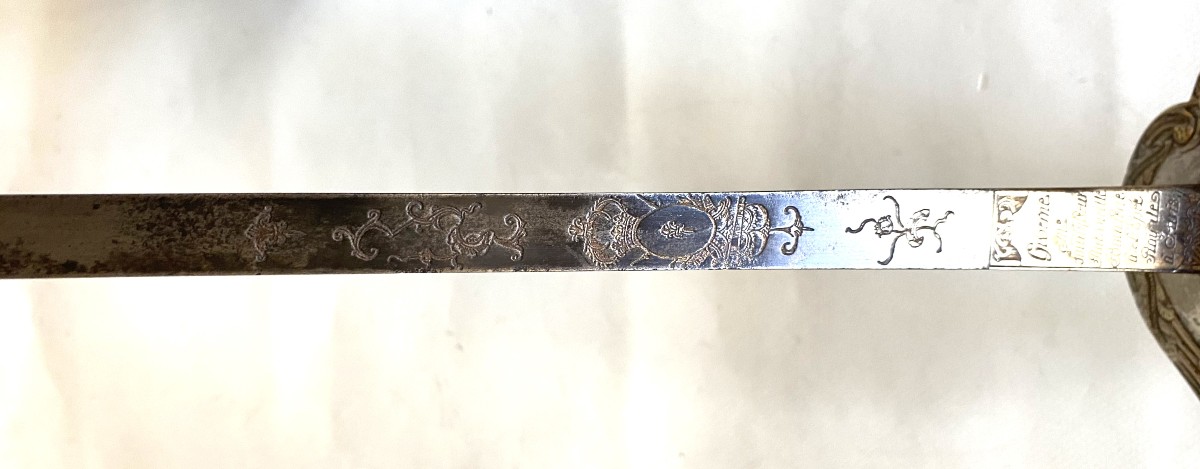 Officer's Sword For The Gendarmerie Of France-photo-1