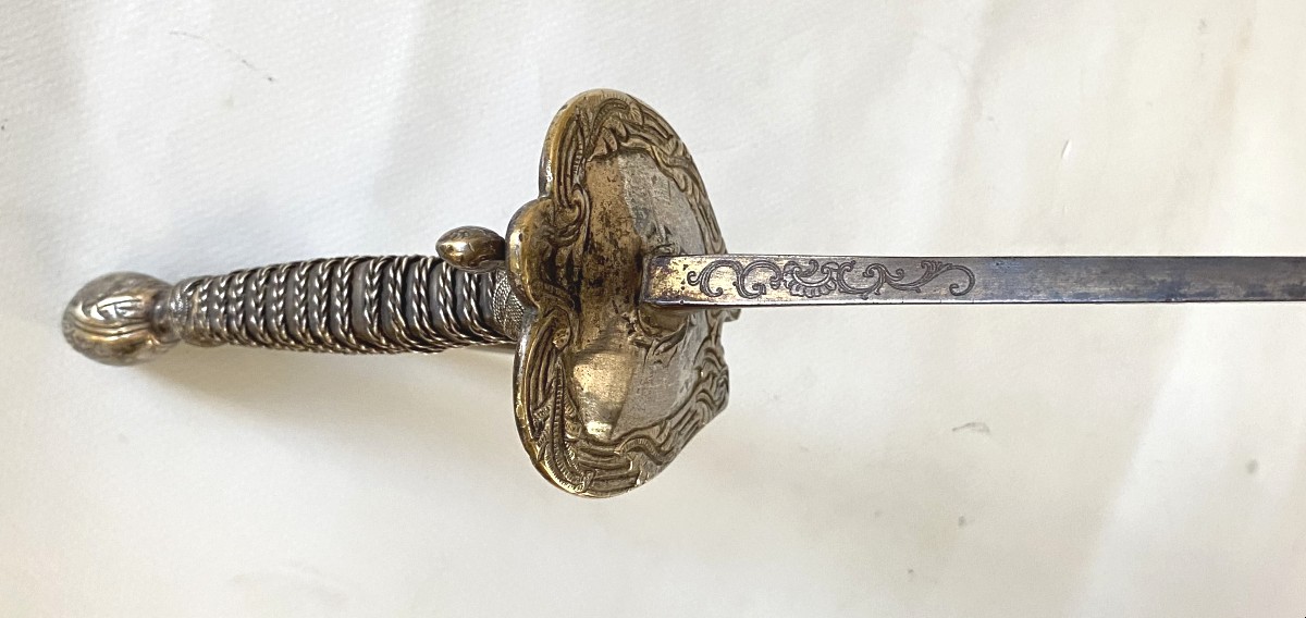 Officer's Sword For The Gendarmerie Of France-photo-2