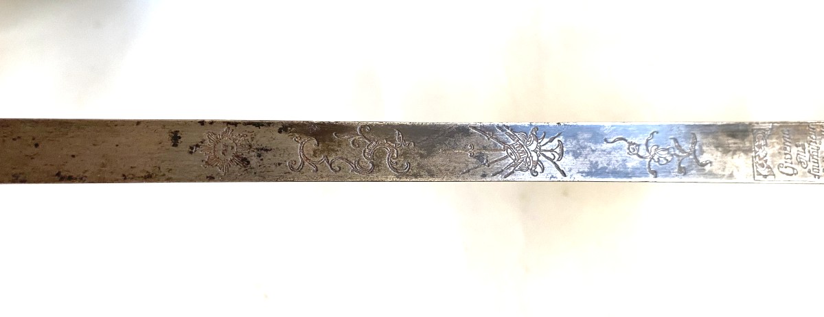 Officer's Sword For The Gendarmerie Of France-photo-5