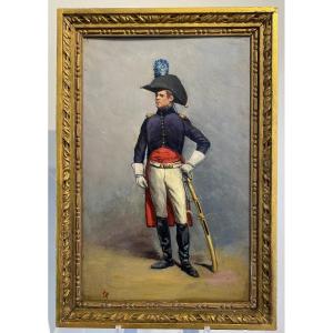 Cavalry Officer By Horace Vernet