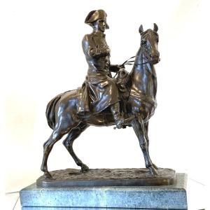 Equestrian Bronze Of Napoleon