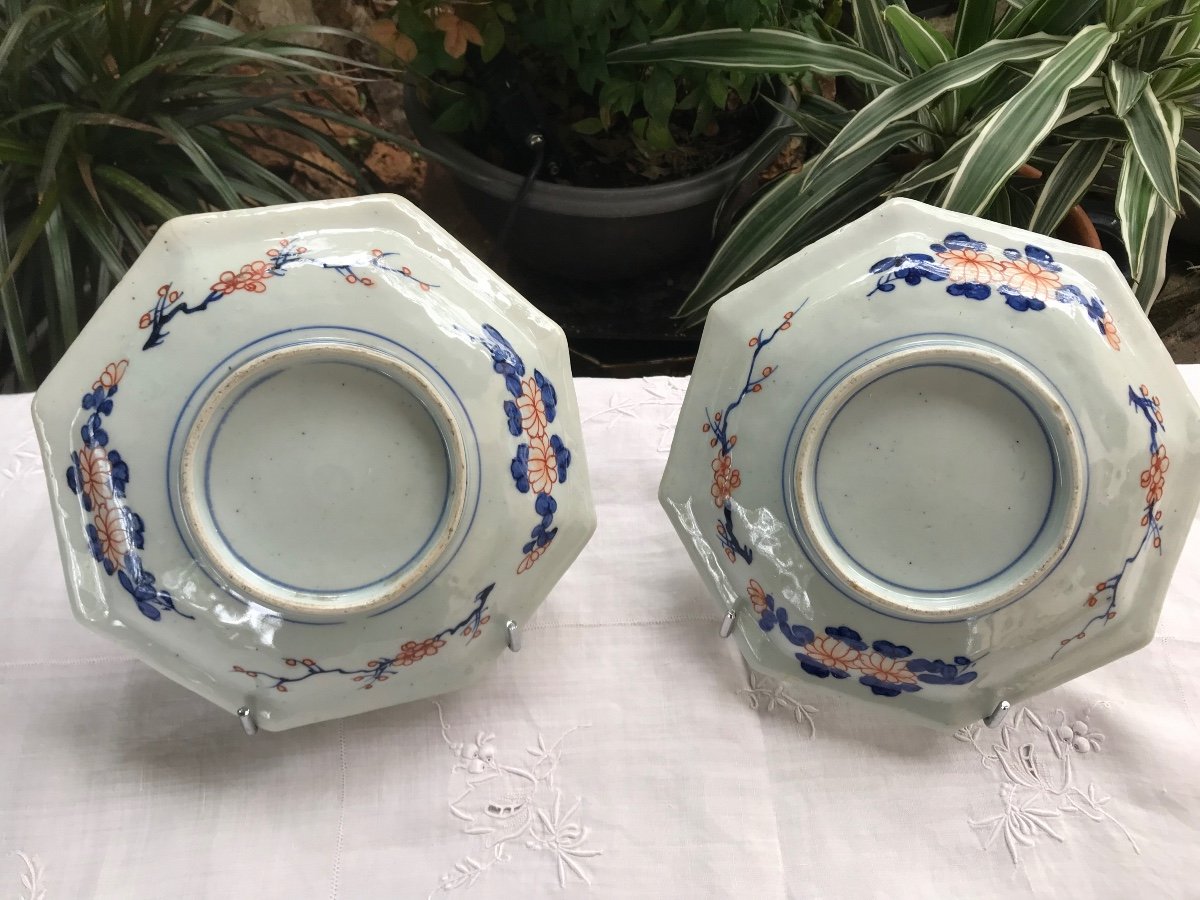 Pair Of Octagonal Plates-photo-2