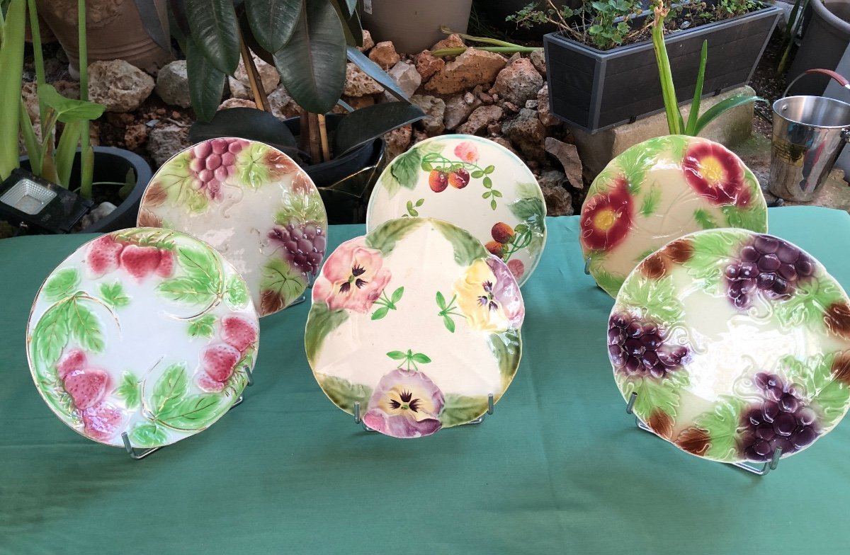 Flowers And Fruit Plates