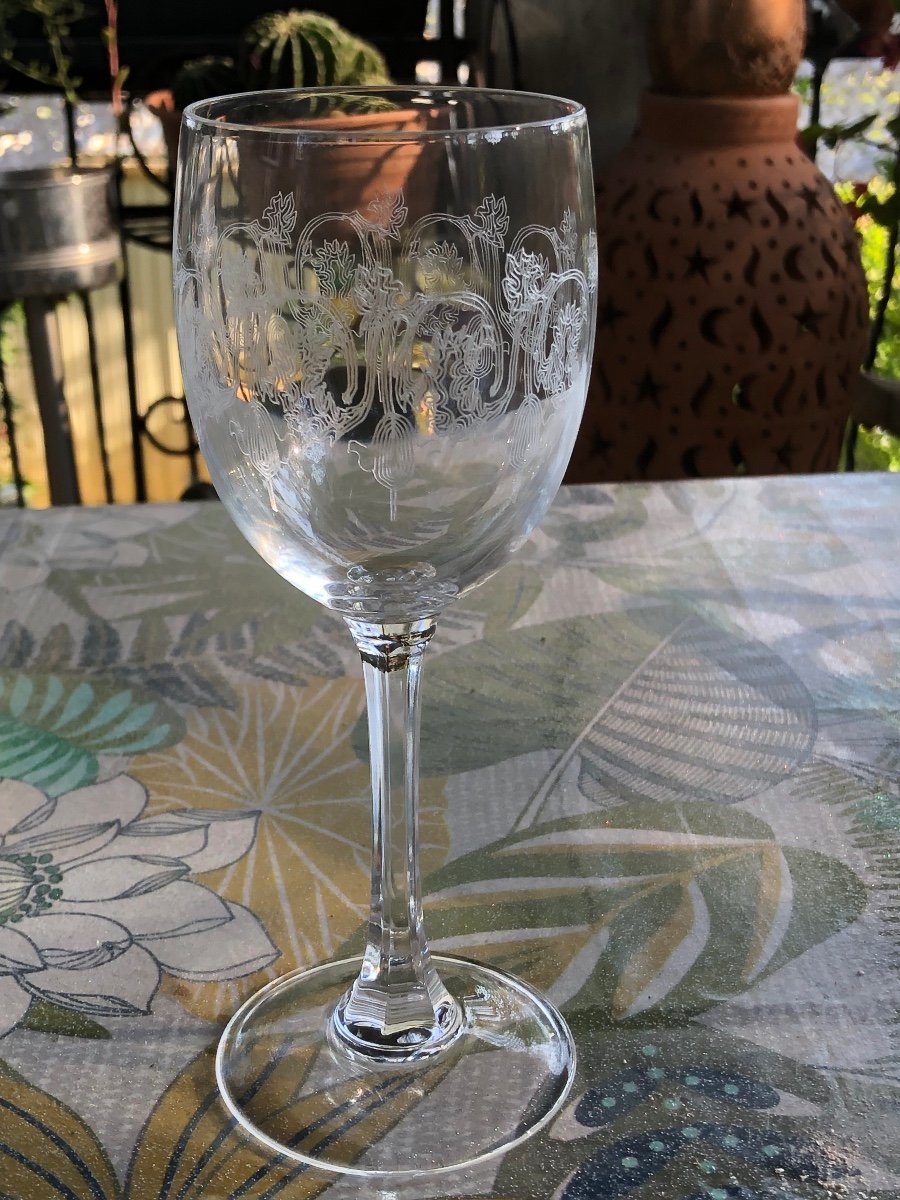 Verres  à eau  En Cristal 