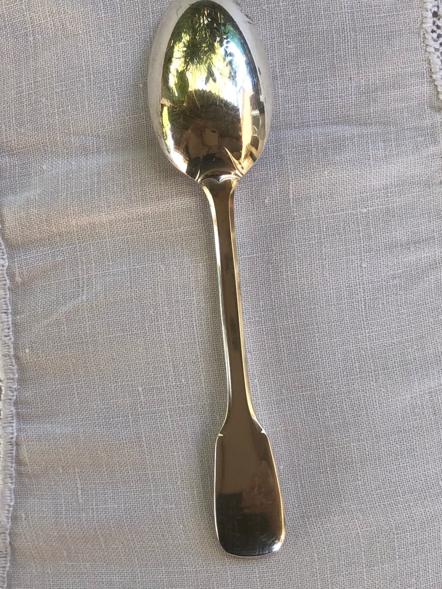 Silver Dessert Spoons -photo-4