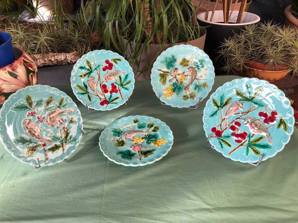 Sarreguemines Dessert Plates -photo-6